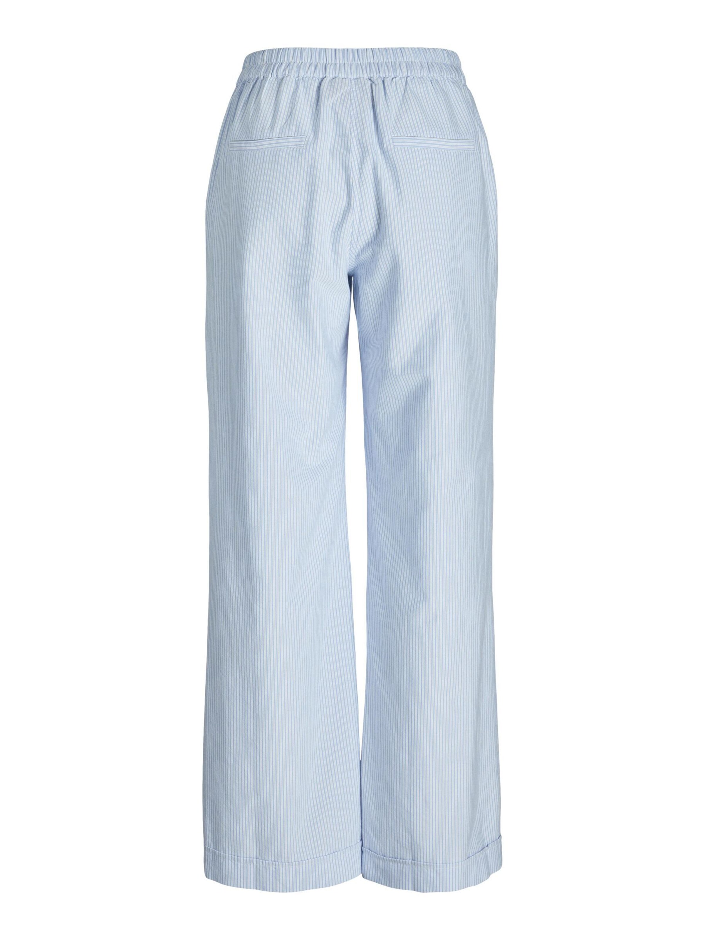 JJXX - Pierna ancha Pantalón plisado 'JXSiva' en azul