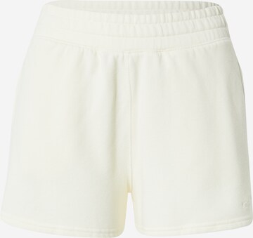 regular Pantaloni di HOLLISTER in bianco: frontale