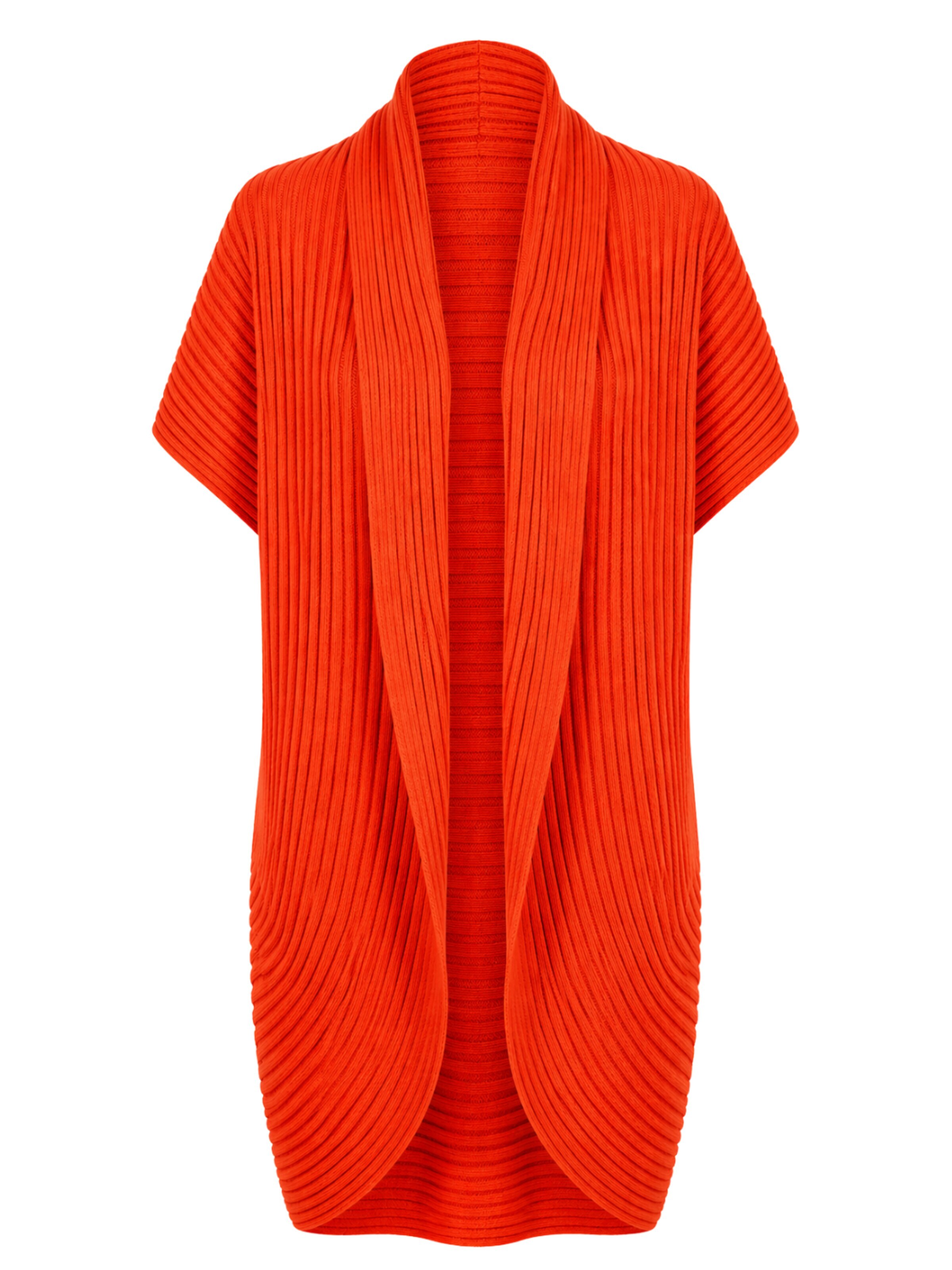 Süel knitwear - Chaleco de punto en rojo: frente