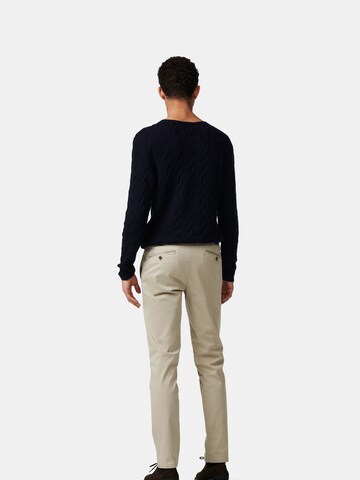 Coupe slim Pantalon chino MMX Germany en beige