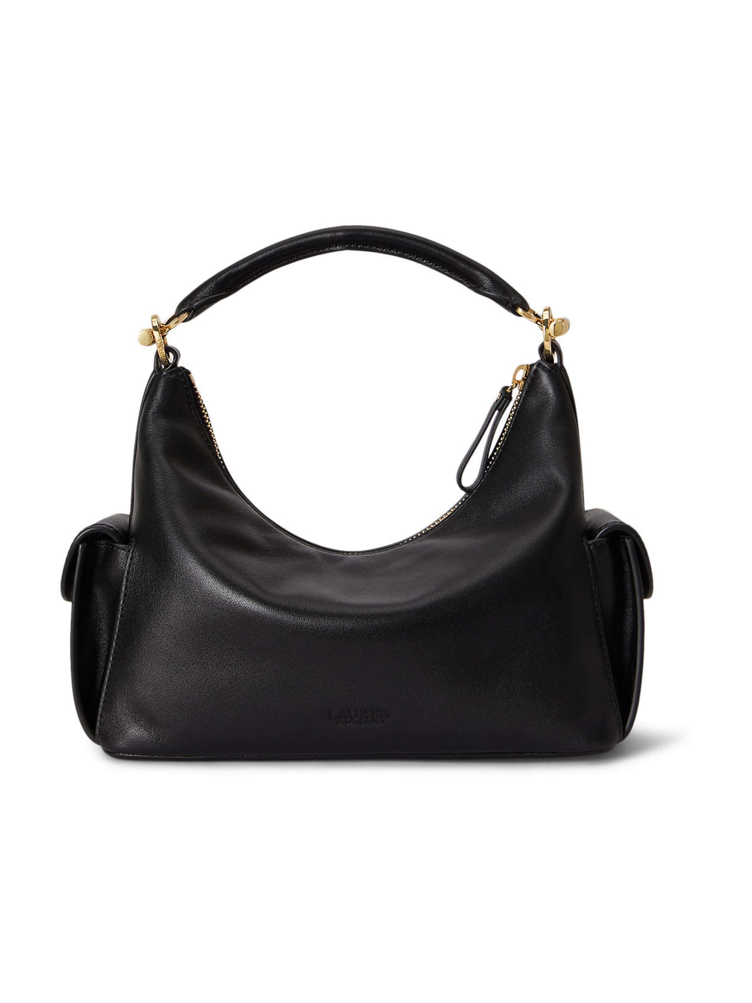 Lauren Ralph Lauren Schultertasche 'BLAIKE' in Schwarz