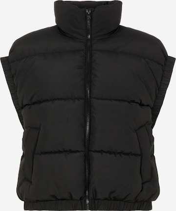 PIECES Vest 'Lander' in Black: front