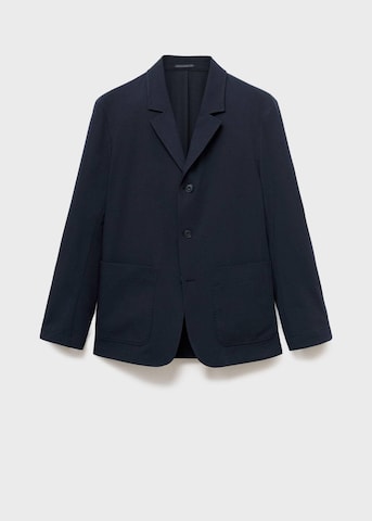 MANGO MAN Slim fit Suit Jacket 'Parioli' in Blue
