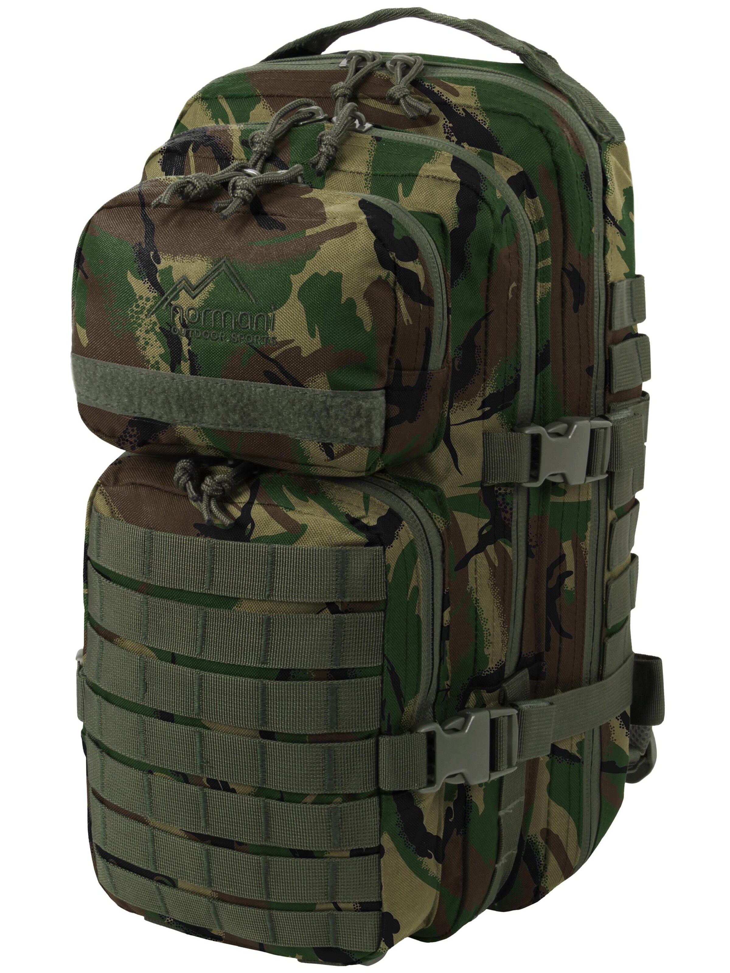 normani Rucksack in Grün: Vorderseite