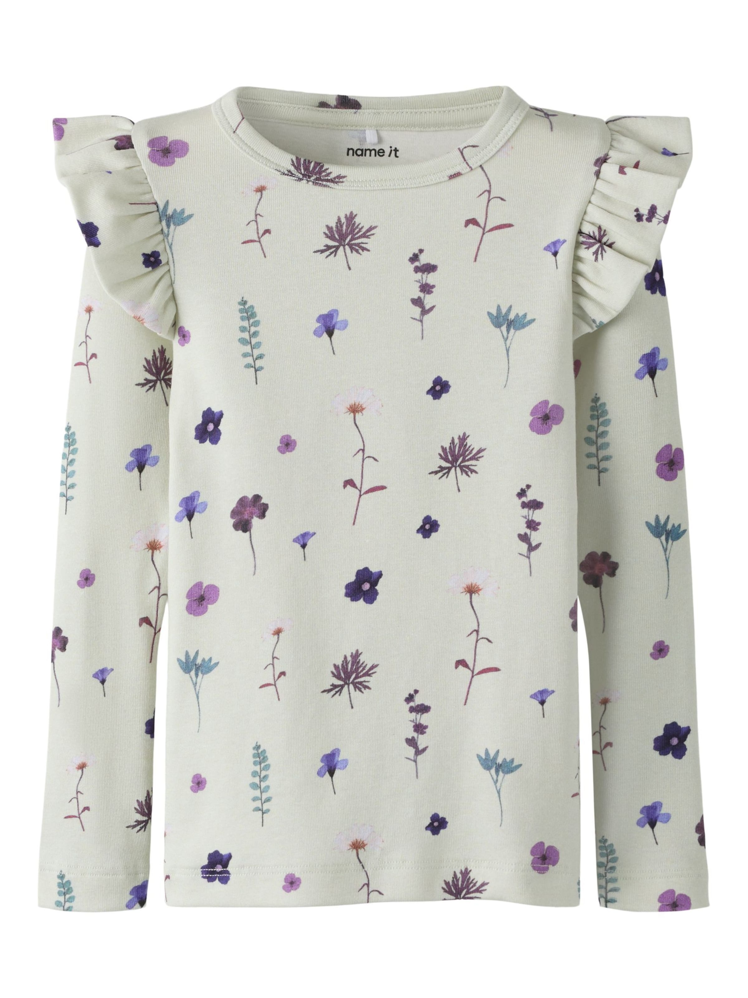 NAME IT - Camiseta en gris: frente