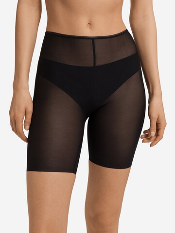 Hanro Panty in Schwarz: Vorderseite