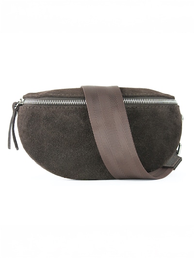 lePelou Riñonera 'ARIA small' en 22 cm x 13 cm x 6 cm en marrón oscuro, Vista del producto