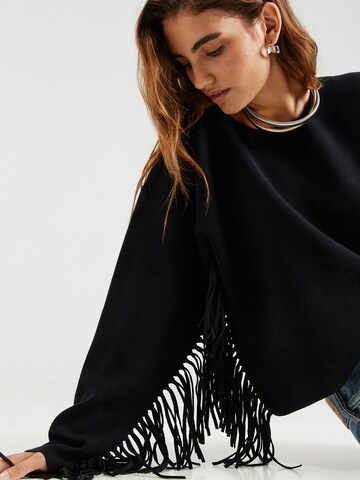 Munthe - Jersey 'TAGILLU' en negro