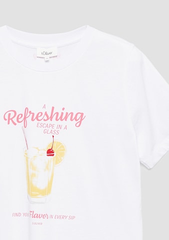 s.Oliver Shirt in Wit