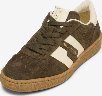 Baskets basses Marc O'Polo en vert : devant
