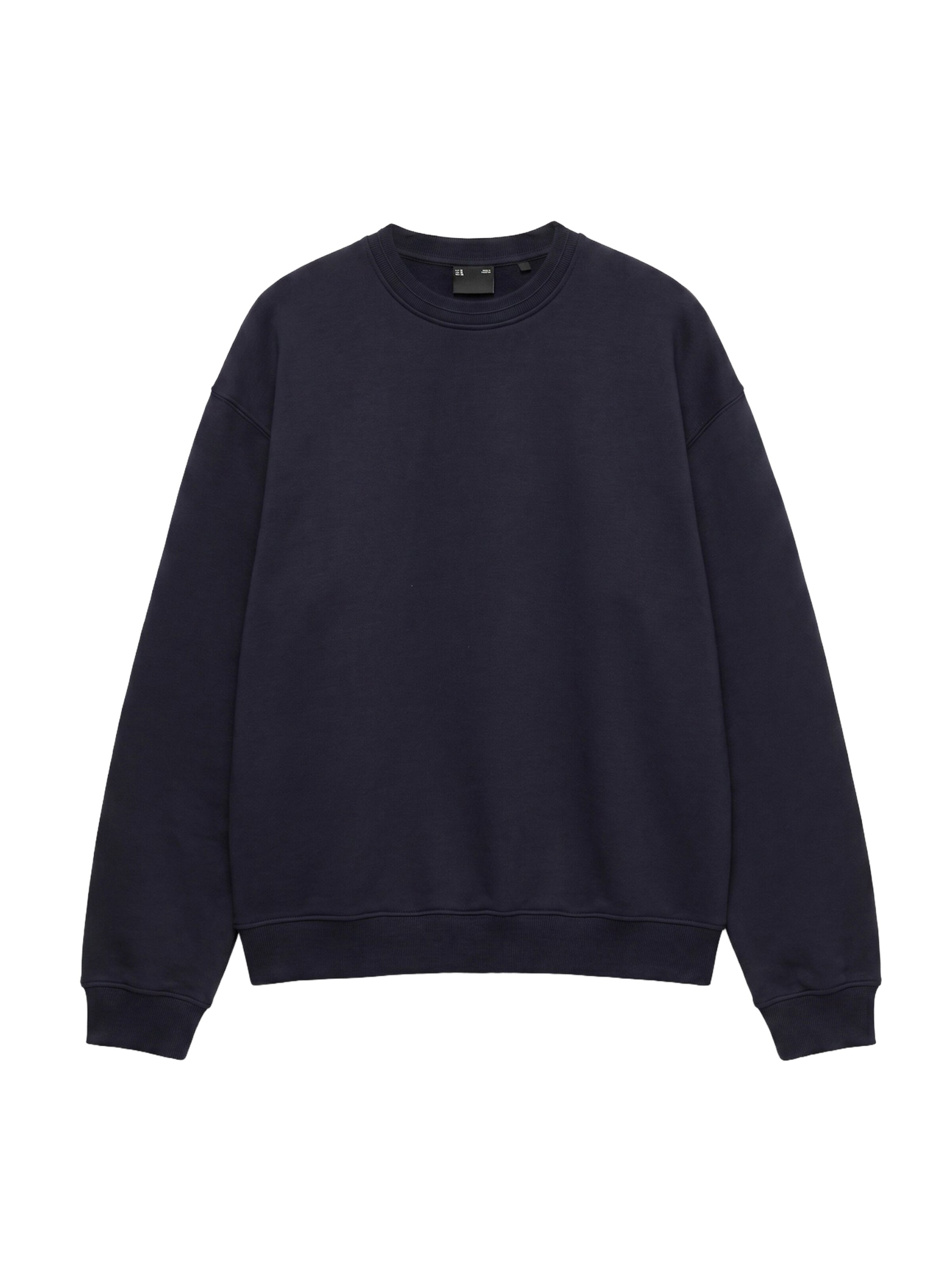 Sweat-shirt Pull&Bear en bleu : devant