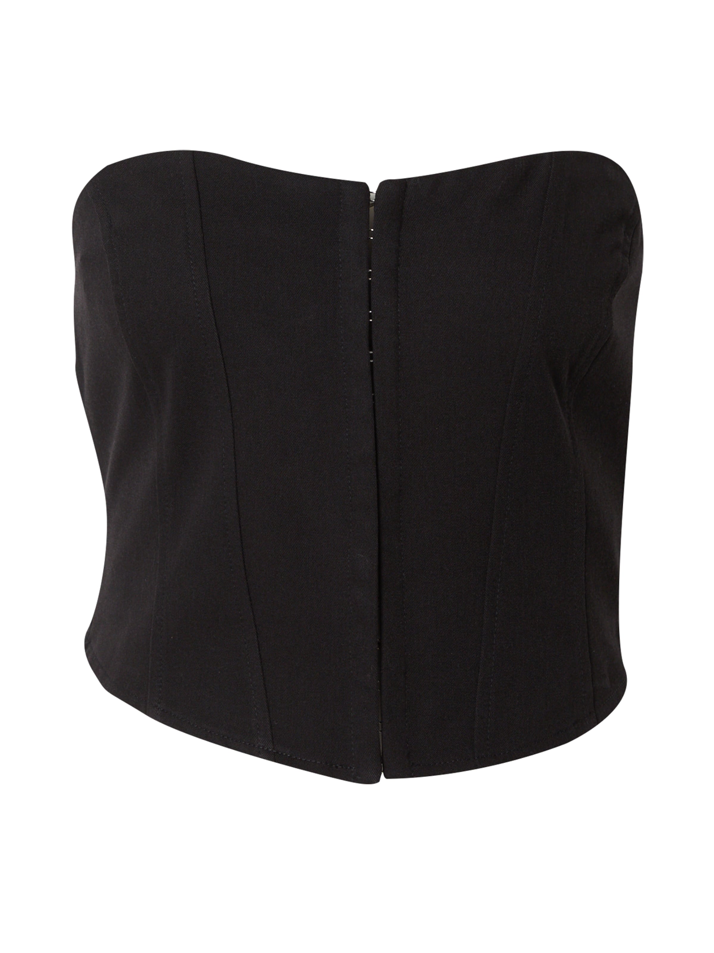 Top 'ELITA' di Motel in nero: frontale