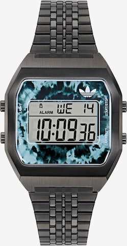 ADIDAS ORIGINALS Digitaluhr 'DIGITAL TWO' in Schwarz: Vorderseite
