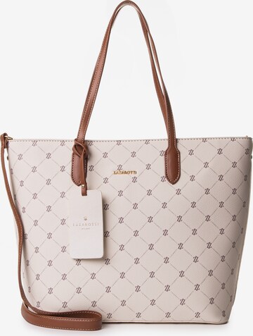 Lazarotti Shopper 'Palermo' in Beige: voorkant