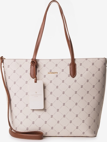 Lazarotti Shopper 'Palermo' in Beige: predná strana