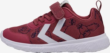 Hummel Sneakers 'Actus' in Red: front