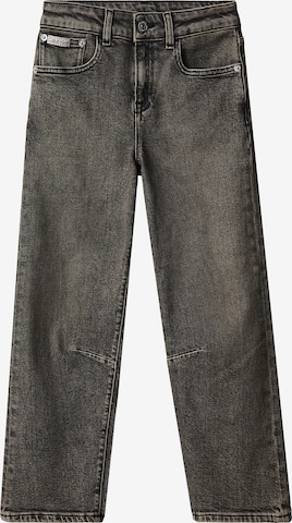 Calvin Klein Jeans Barrel Jeans in Grau: Vorderseite