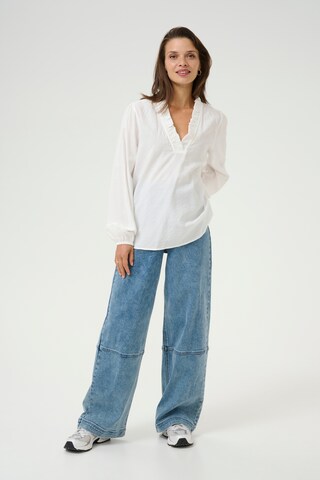 Kaffe Bluse 'Sanni' in Weiß