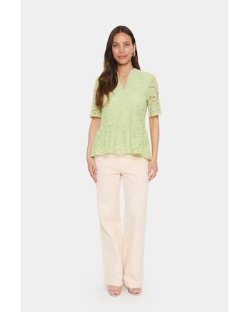 SAINT TROPEZ Blouse 'Zanna' in Green