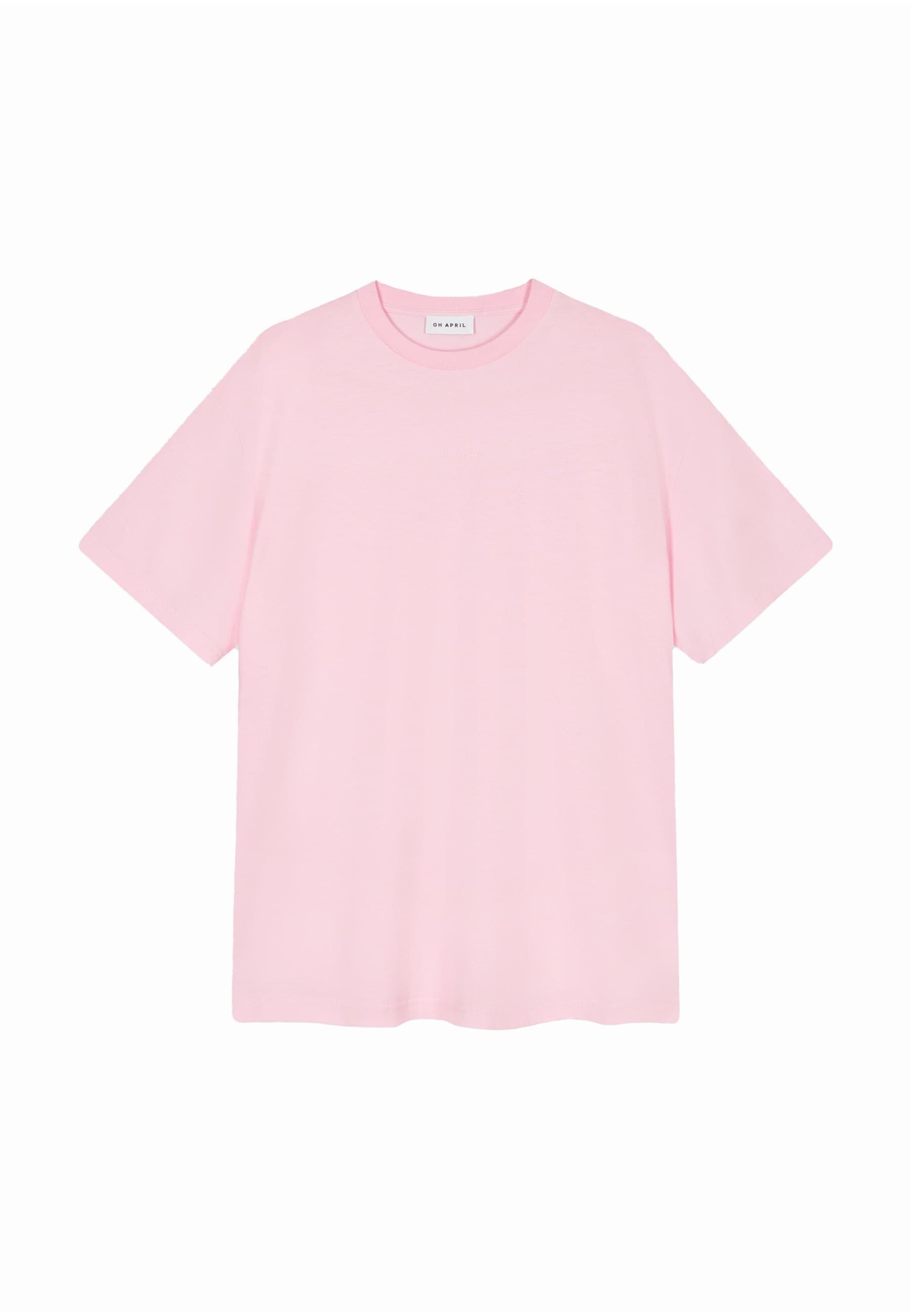 OH APRIL T-shirt 'Boyfriend' en rose, Vue avec produit