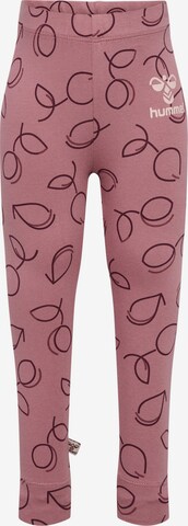 Hummel Skinny Leggings 'Elvira' in Pink: front