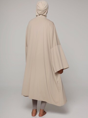 SIYA Swimwear T-Shirt Badeanzugkleid 'Cover-up' in Beige