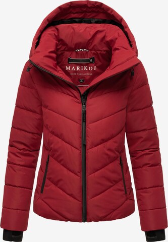 MARIKOO Winterjas in Rood