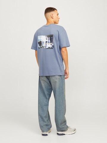 JACK & JONES Bluser & t-shirts 'JCOOUTDOOR' i blå