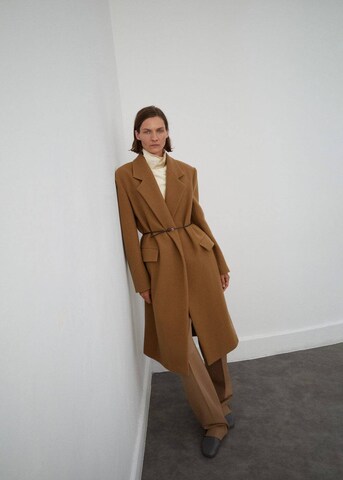 MANGO Between-Seasons Coat 'Bassol' in Brown
