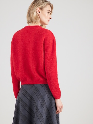 AMERICAN VINTAGE Cardigan 'VITOW' i rød