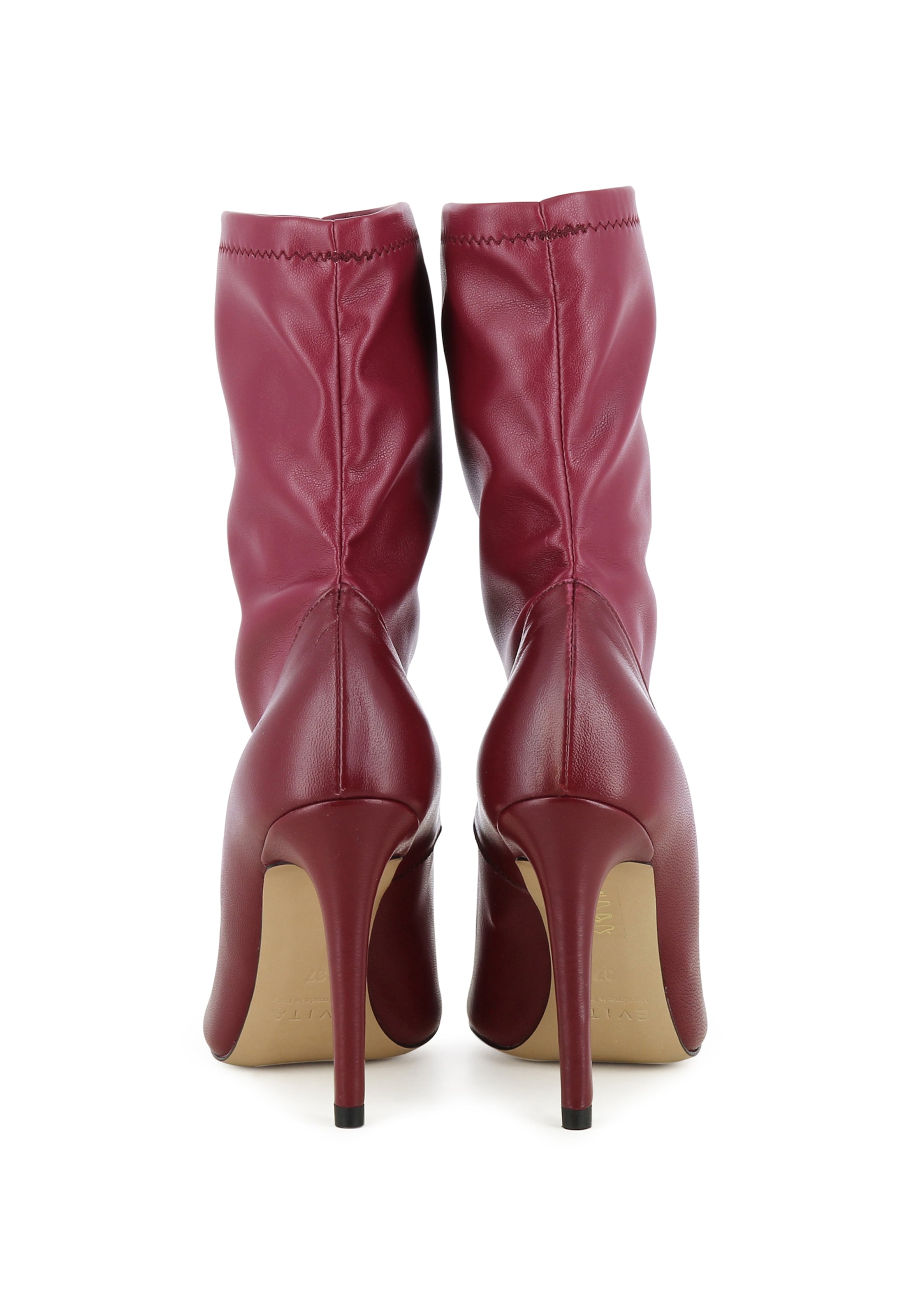 Bottines 'ALINA' EVITA en rouge