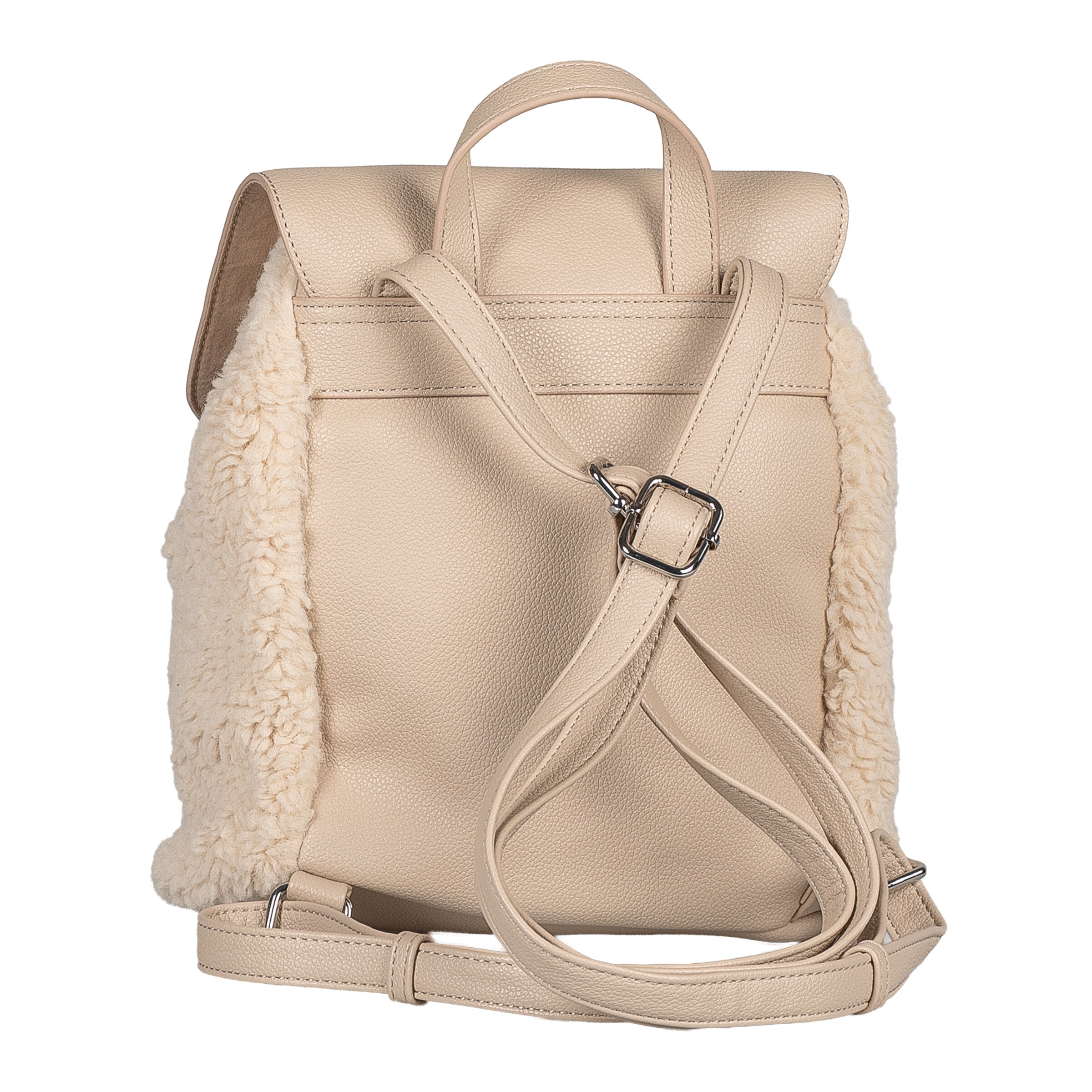 TOM TAILOR Rucksack in Beige