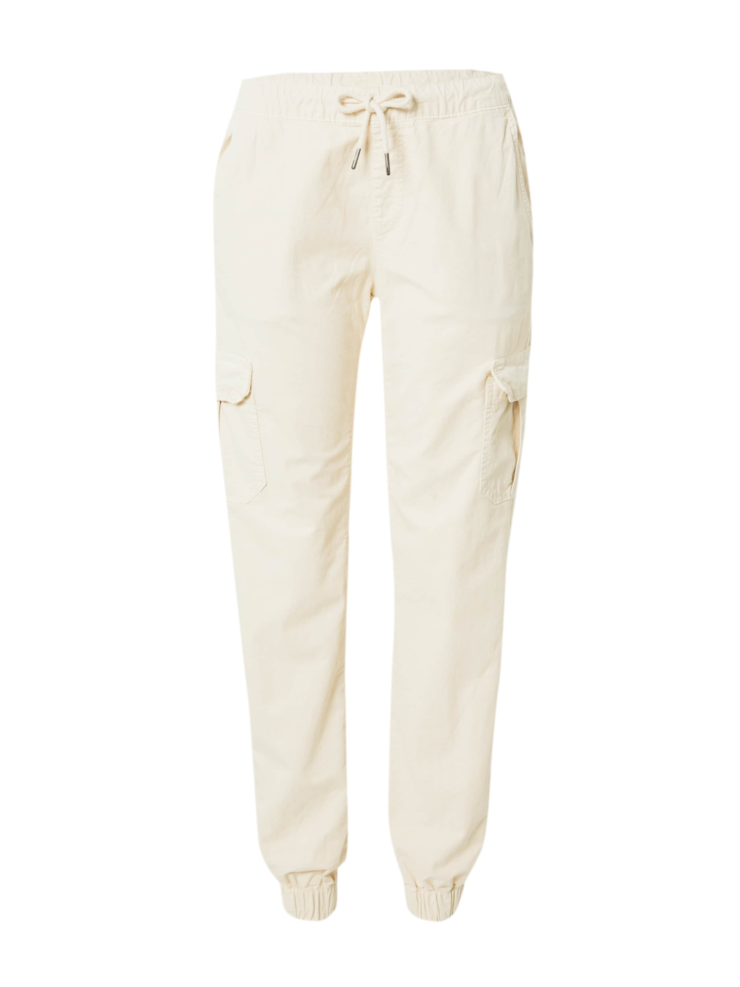 Urban Classics Tapered Gargohousut värissä valkoinen: etupuoli