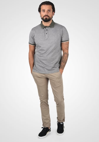 !Solid Poloshirt 'Pantelis' in Grau