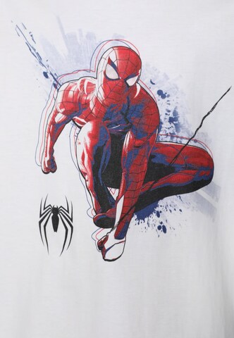 balts Mister Tee T-Krekls 'Spiderman Hang out'