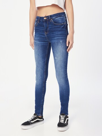 Slimfit Jeans 'Amy' de la LTB pe albastru: față