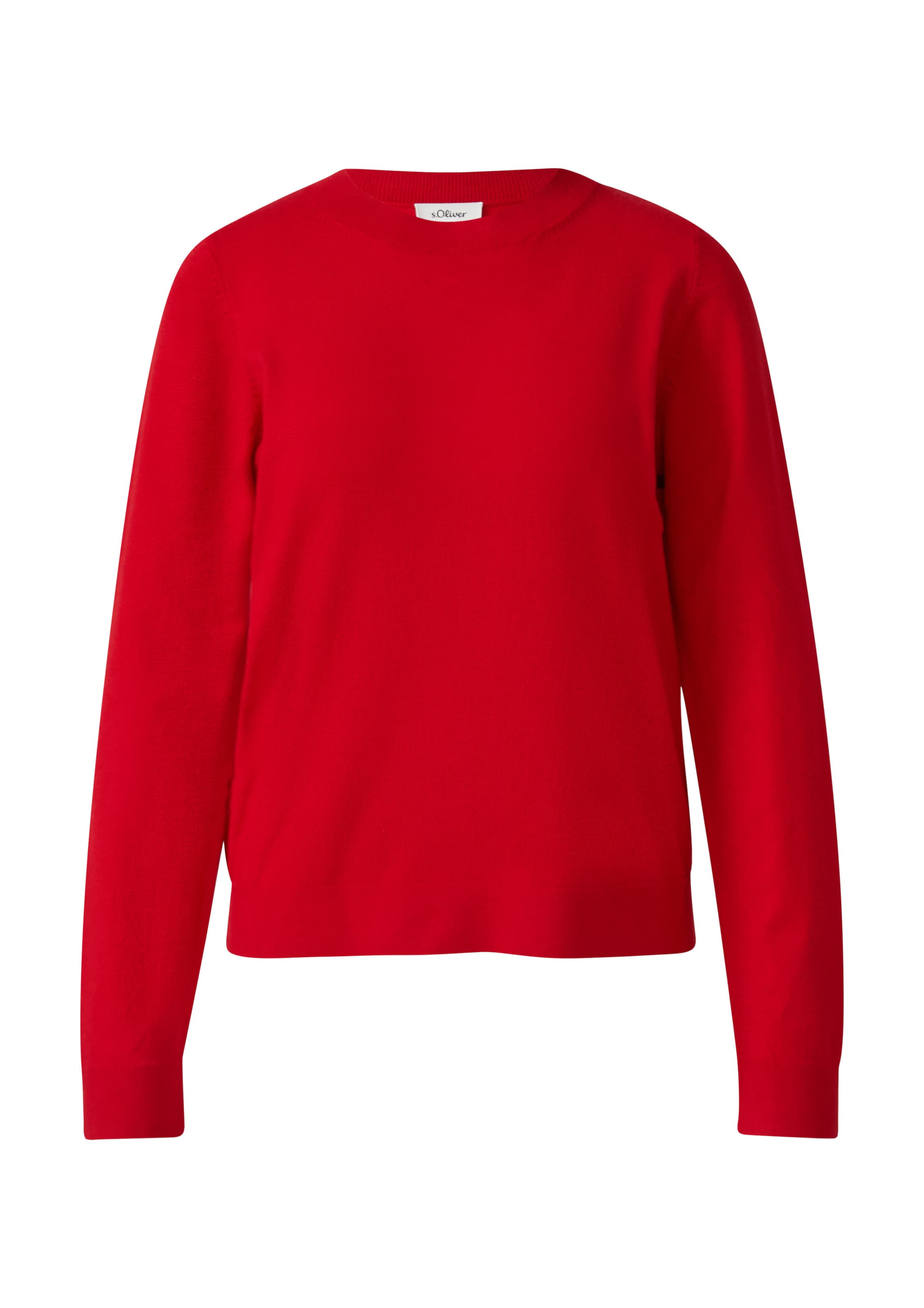 s.Oliver Pullover in Rot: Vorderseite