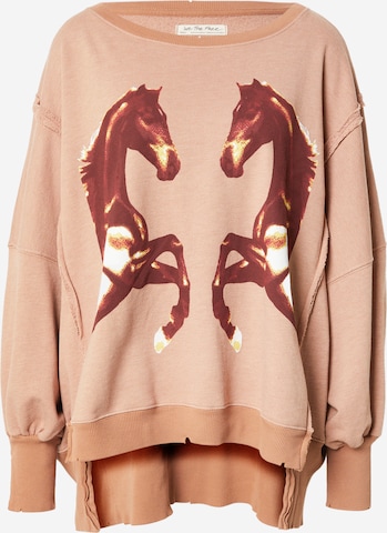 Free People Collegepaita värissä beige: etupuoli