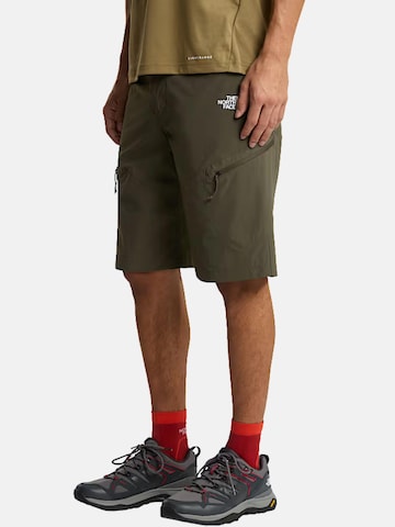 regular Pantaloni di THE NORTH FACE in verde: frontale