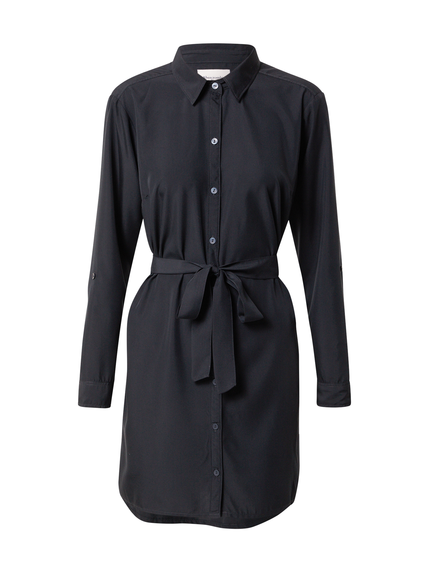 Abbigliamento Donna Abercrombie & Fitch Abito camicia in Nero Abbigliamento Donna Abercrombie & Fitch Abito camicia in Nero