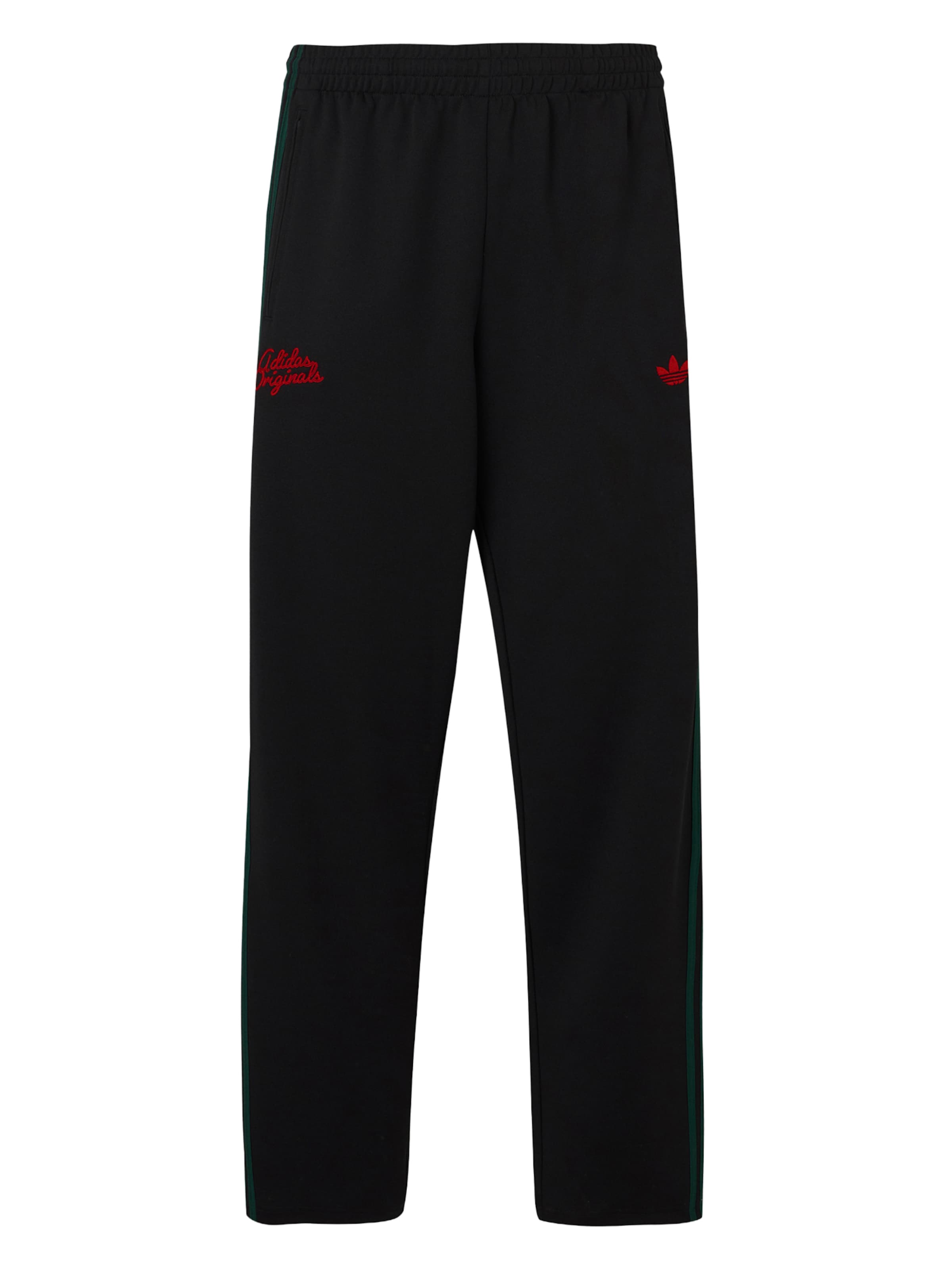 ADIDAS ORIGINALS Loosefit Kalhoty – černá: přední strana
