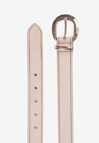 Cassandra Accessoires Belt 'Nabuk' in Beige