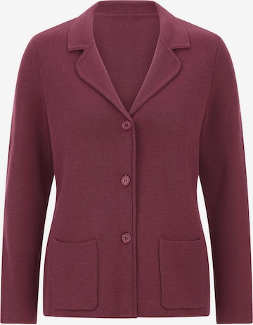Cardigan Goldner en rouge : devant
