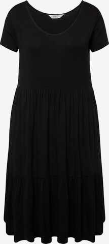 Janet & Joyce Summer Dress in Black: front