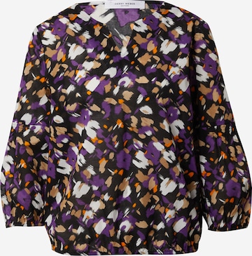 GERRY WEBER Blouse in Zwart: voorkant