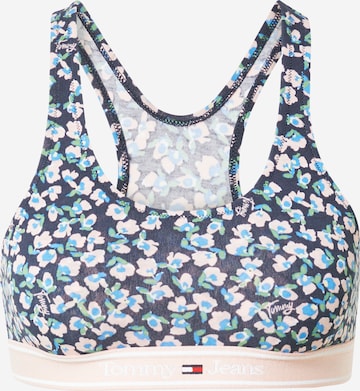 Tommy Jeans Bustier BH in Blau: predná strana