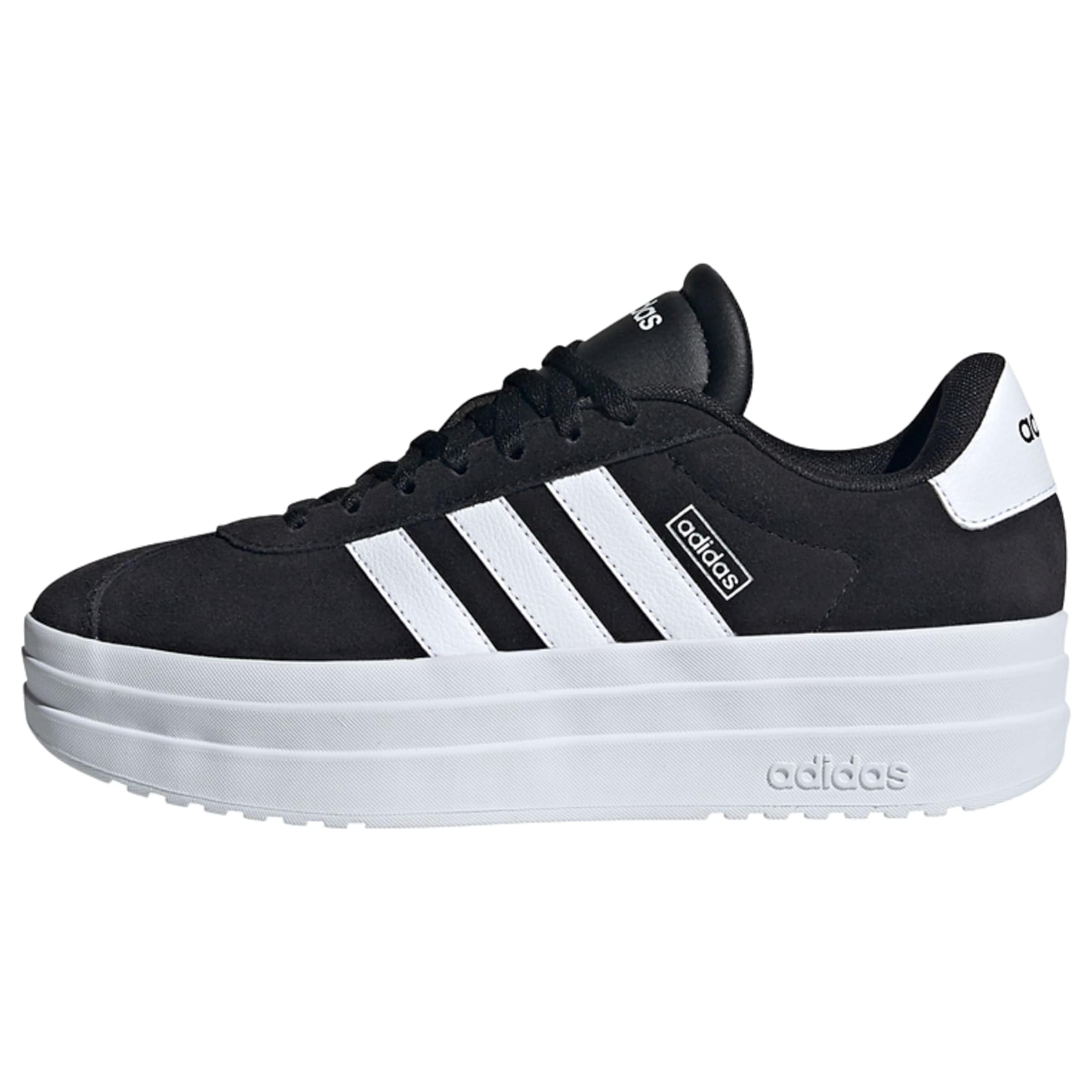 Sneaker low 'VL Court Bold' de la ADIDAS SPORTSWEAR pe negru: față