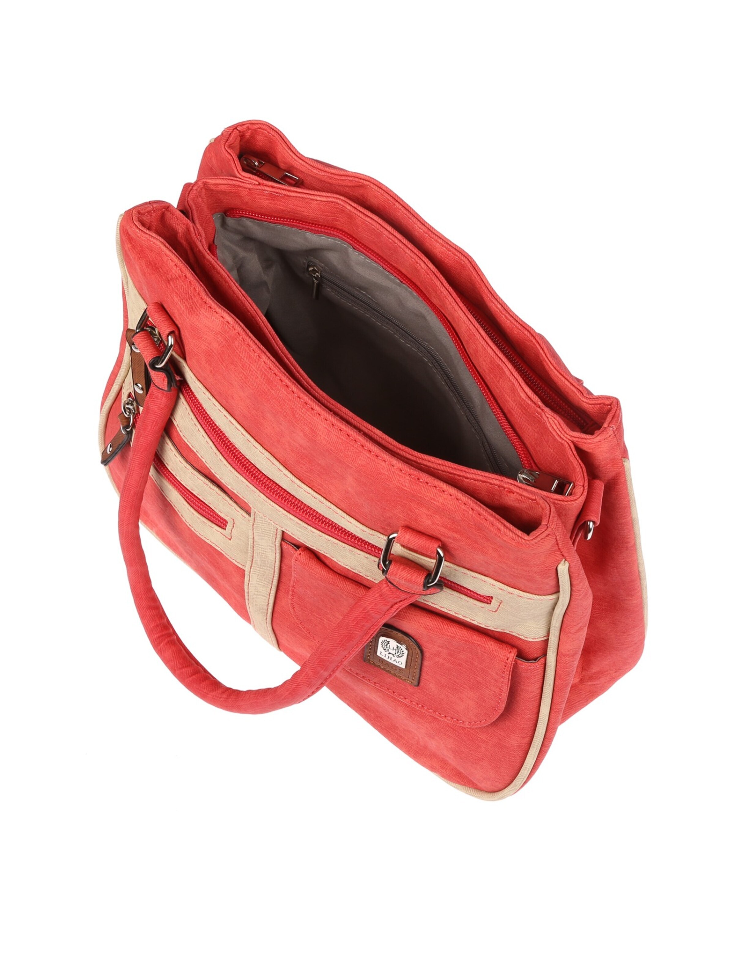 Christian Wippermann Handtasche 'Große Damen Tasche Umhängetasche Schultertasche'‌ in Rot