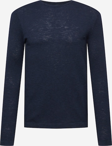 TOM TAILOR Sweater in Blue: front