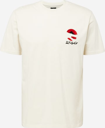 EDWIN - Camiseta 'Kamifuji' en blanco: frente